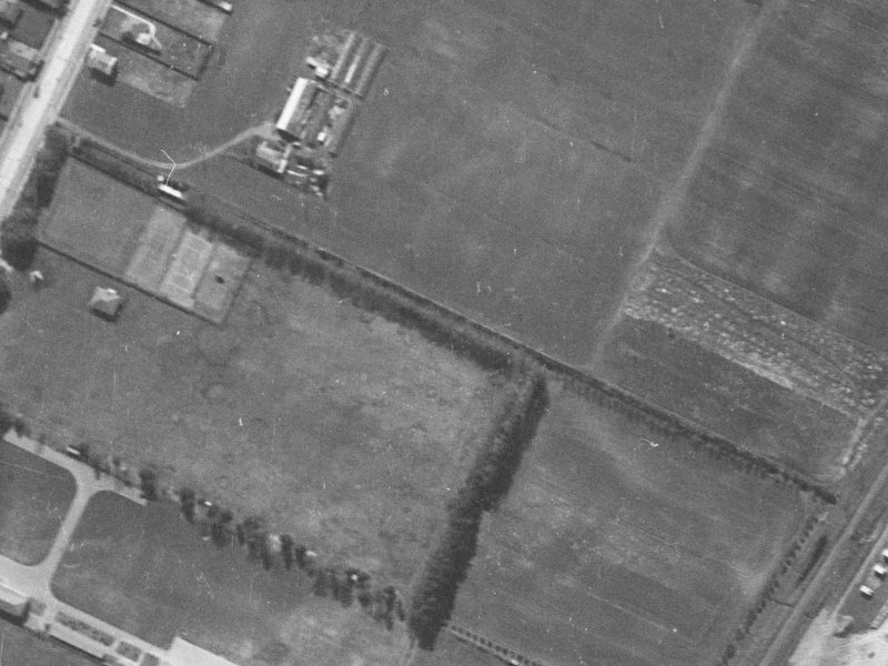46 Shannon Place from the air, 1940-1944