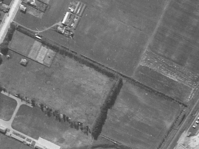 44 Shannon Place from the air, 1940-1944