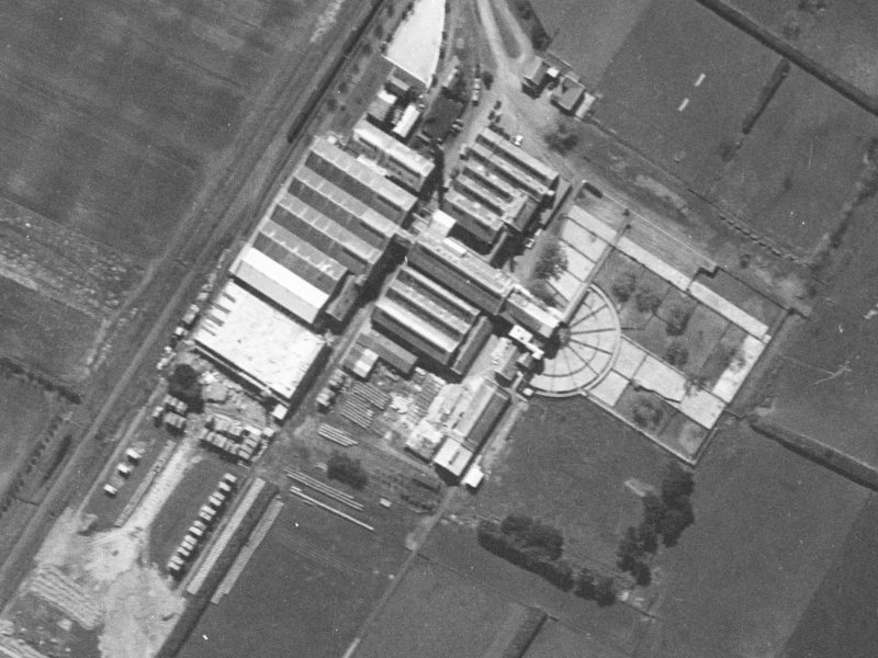 18–20 Frank Coxon Road from the air, 1940-1944