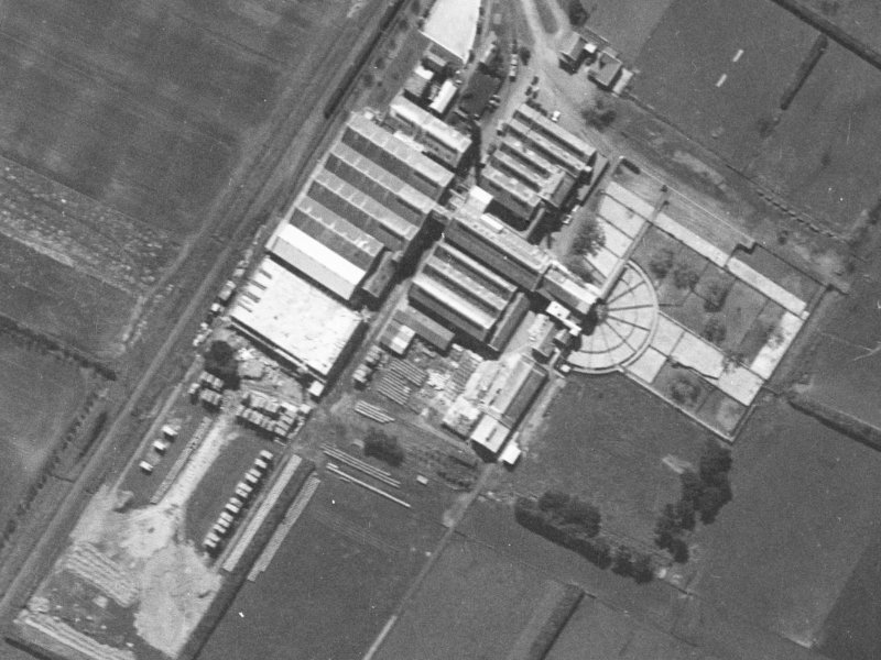 7 Frank Coxon Road from the air, 1940-1944