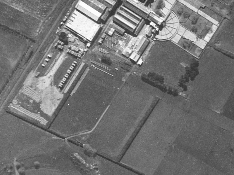Frank Coxon Road from the air, 1940-1944