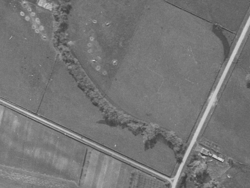 Borderdale Street from the air, 1940-1944