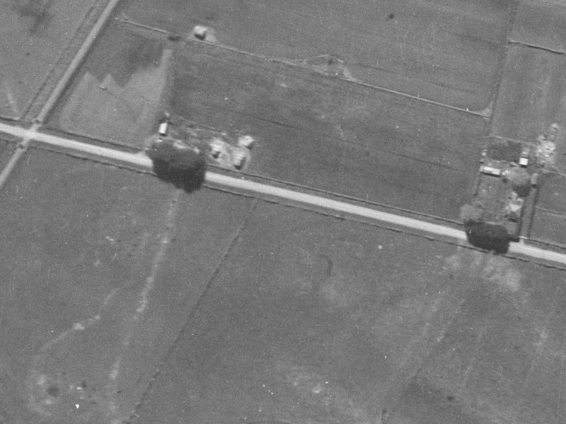 34–102 Radcliffe Road from the air, 1940-1944