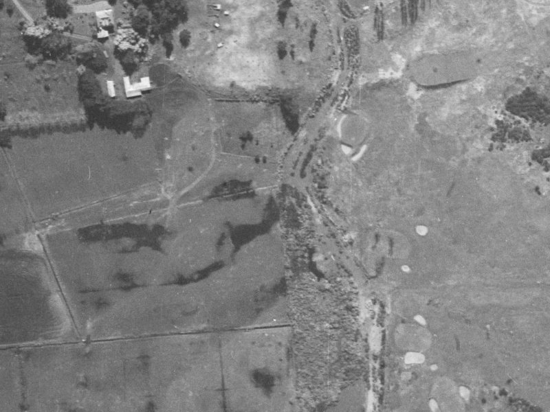 Ruapani Street from the air, 1940-1944