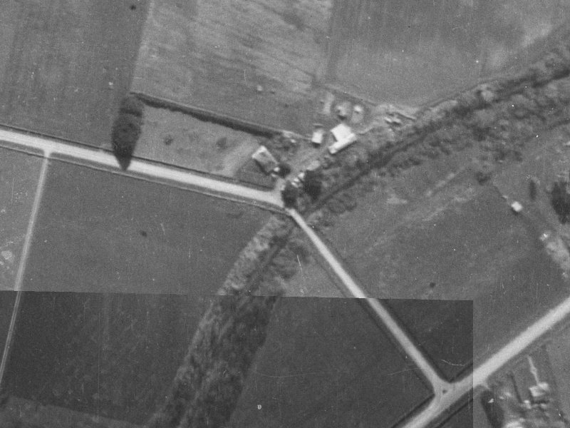 303-305 Radcliffe Road from the air, 1940-1944