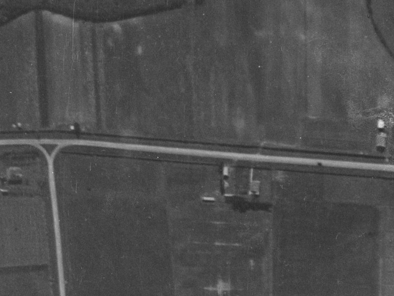 185 Styx Mill Road from the air, 1940-1944