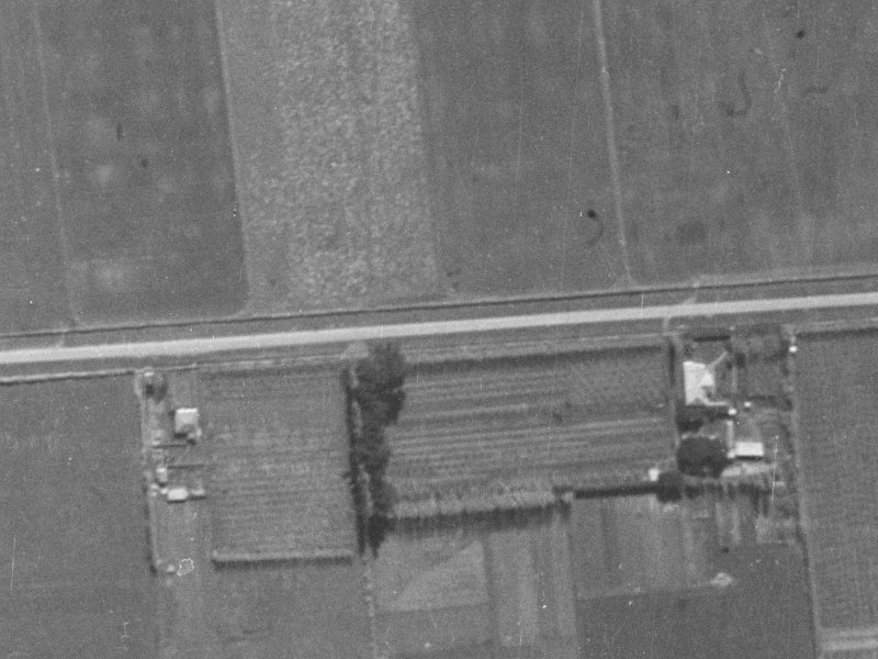 248 Styx Mill Road from the air, 1940-1944