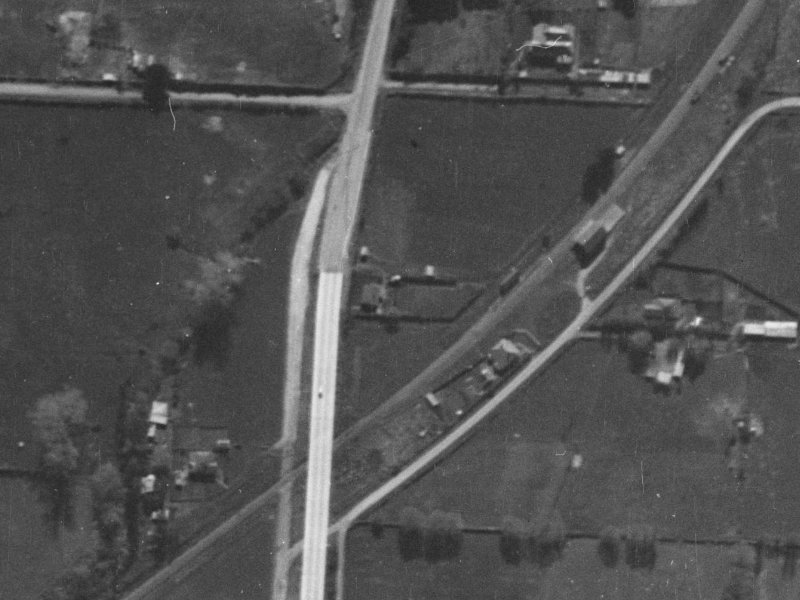 10C Tracy Place from the air, 1940-1944