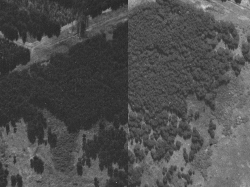 73–77 Anglesea Avenue from the air, 1940-1944