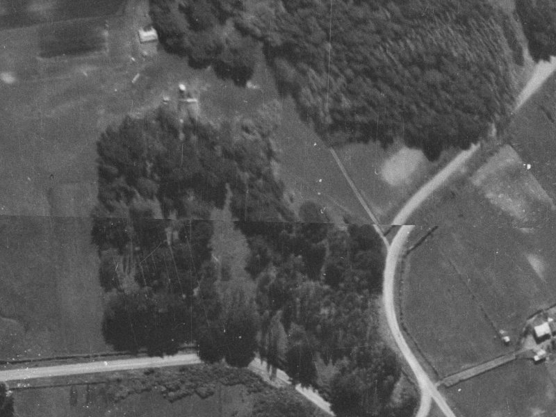 Old Mill Lane from the air, 1940-1944