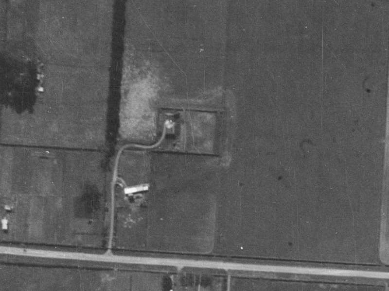 22B Dunbarton Street from the air, 1940-1944