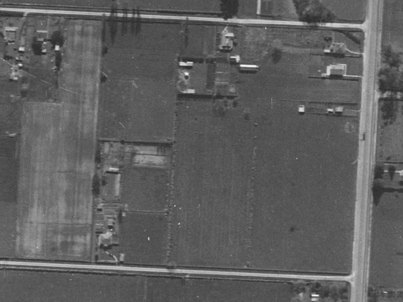 9 Rossiter Avenue from the air, 1940-1944