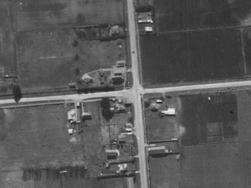 435 Marshland Road from the air, 1940-1944
