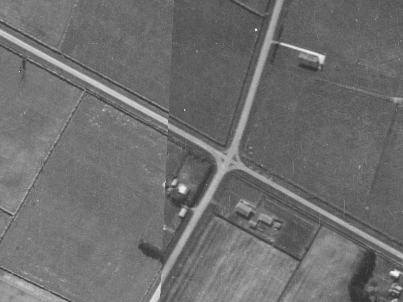 73 Claridges Road from the air, 1940-1944