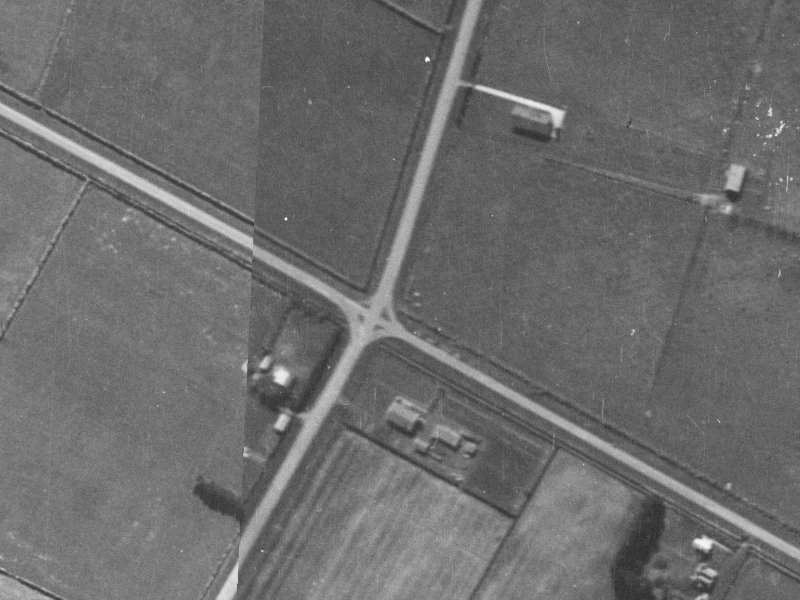 70 Claridges Road from the air, 1940-1944