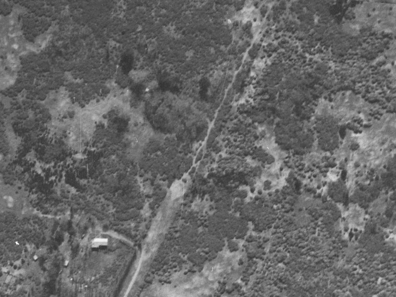 99 Inwoods Road from the air, 1940-1944