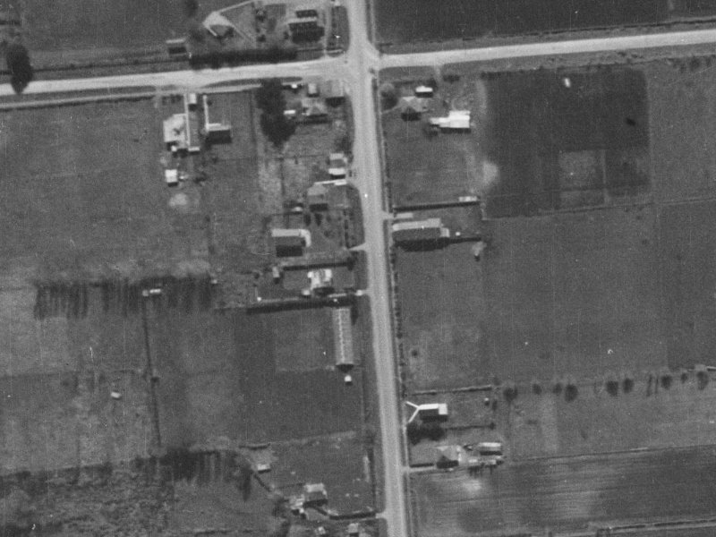 423 Marshland Road from the air, 1940-1944