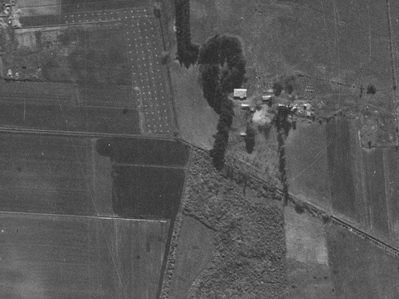 14 Limes Avenue from the air, 1940-1944