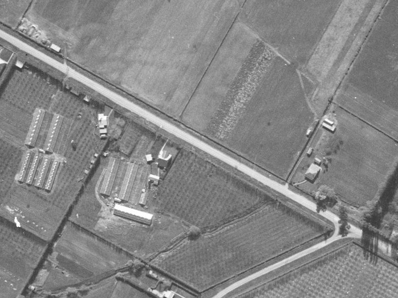 396 Sawyers Arms Road from the air, 1940-1944
