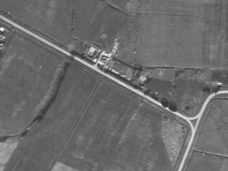 23 Claridges Road from the air, 1940-1944