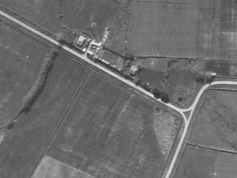 17 Claridges Road from the air, 1940-1944