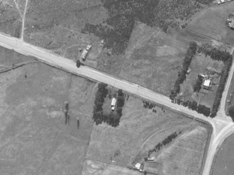 823 Harewood Road from the air, 1940-1944