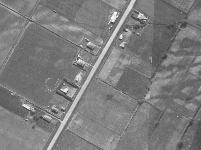 154 Highsted Road from the air, 1940-1944