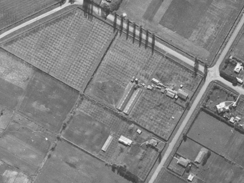 17 Cullahill Street from the air, 1940-1944