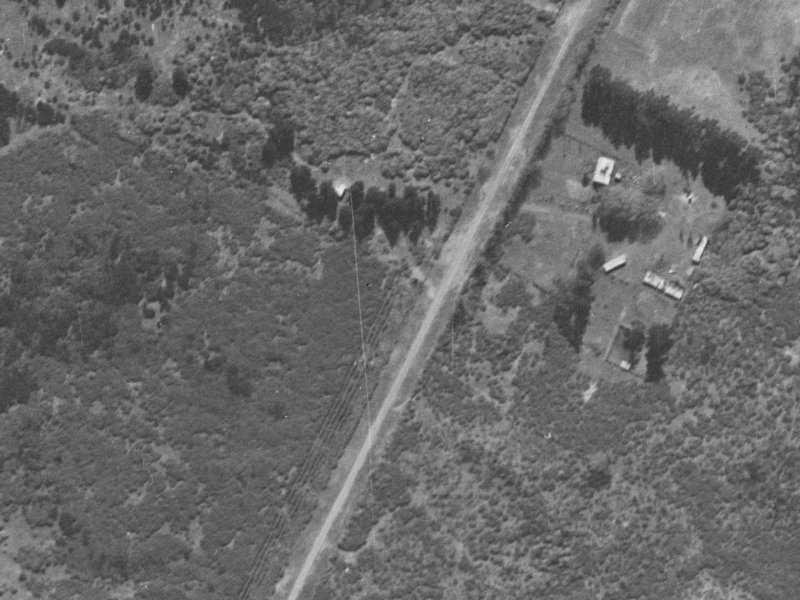 50 Inwoods Road from the air, 1940-1944