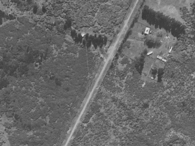 51E Inwoods Road from the air, 1940-1944
