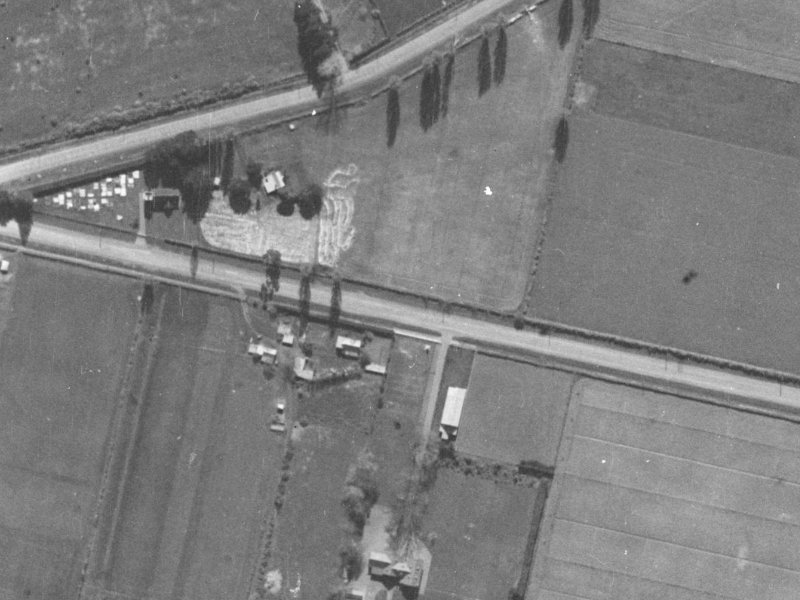 734 Harewood Road from the air, 1940-1944