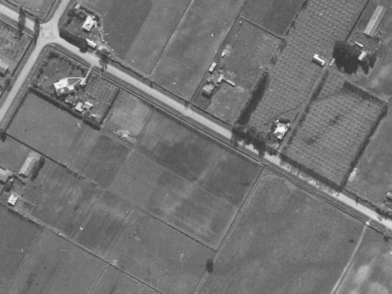323 Sawyers Arms Road from the air, 1940-1944