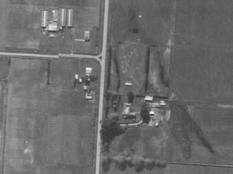 124 Grimseys Road from the air, 1940-1944