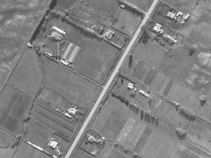 45 Crofton Road from the air, 1940-1944