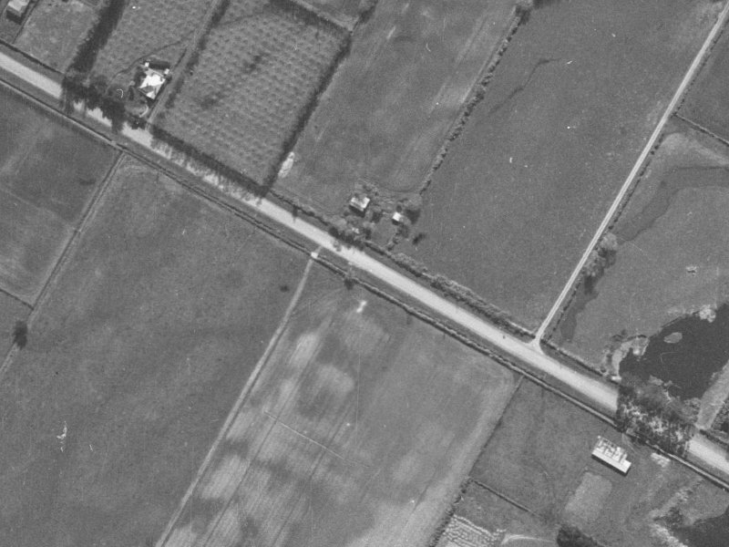 297 Sawyers Arms Road from the air, 1940-1944