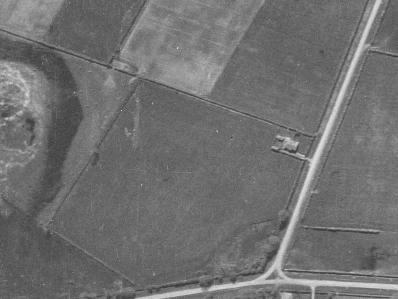 Brockham Street from the air, 1940-1944