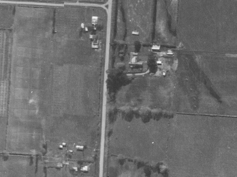 114 Grimseys Road from the air, 1940-1944