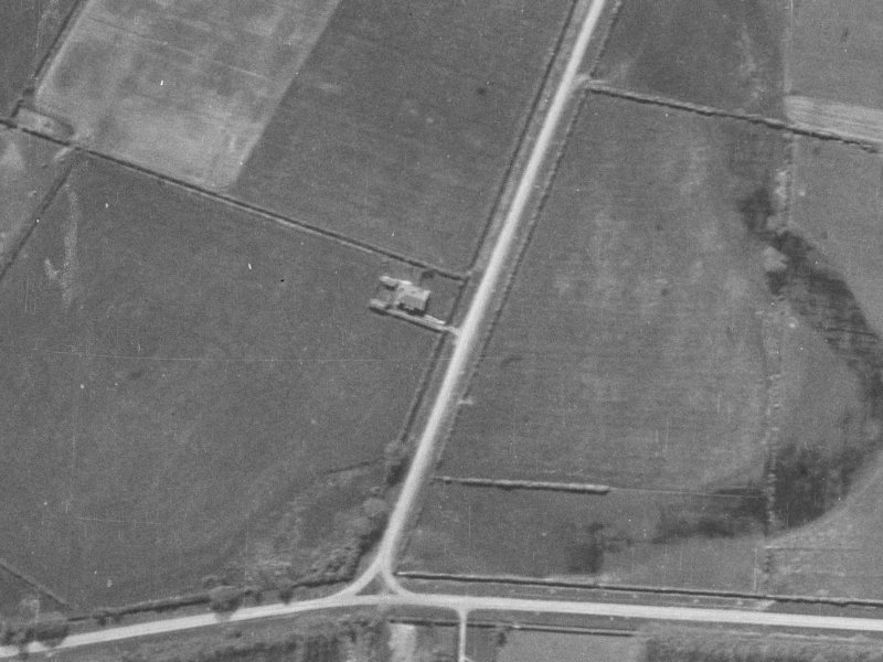 19 Grampian Street from the air, 1940-1944