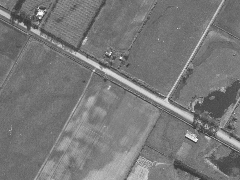 295 Sawyers Arms Road from the air, 1940-1944