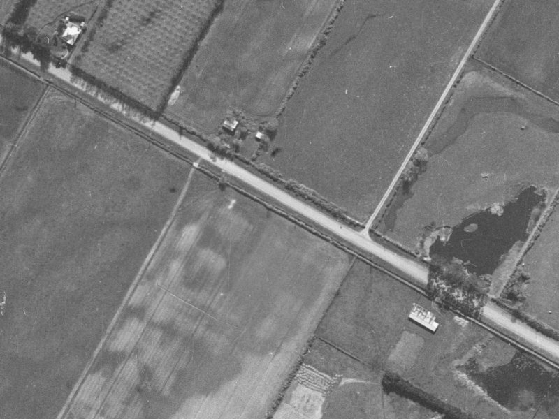 293 Sawyers Arms Road from the air, 1940-1944