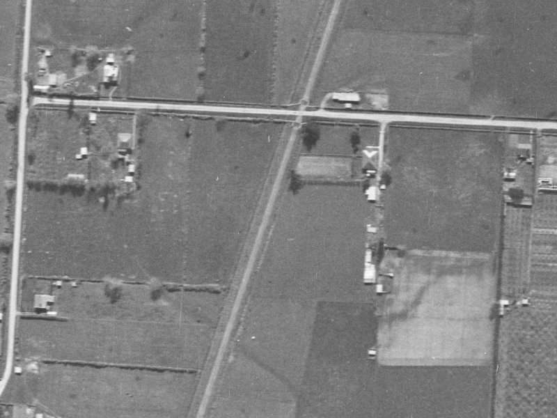 51A Uxbridge Street from the air, 1940-1944