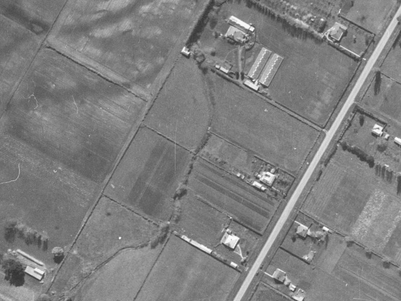 1 Meadowcroft Lane from the air, 1940-1944