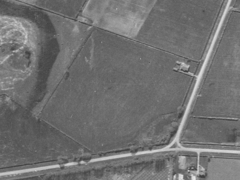 11 Brockham Street from the air, 1940-1944