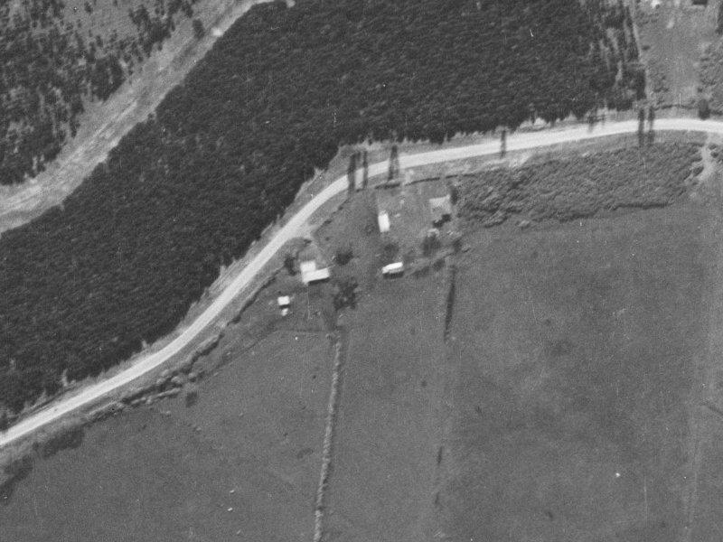 303–311 Mairehau Road from the air, 1940-1944