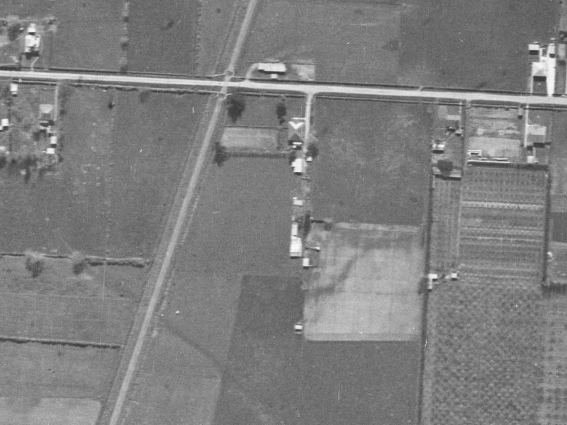 53 Uxbridge Street from the air, 1940-1944