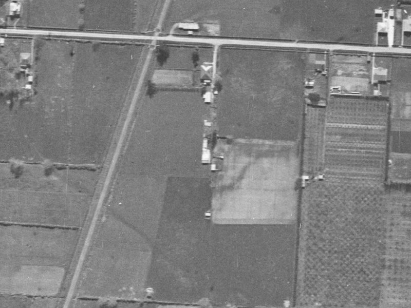 49 Uxbridge Street from the air, 1940-1944