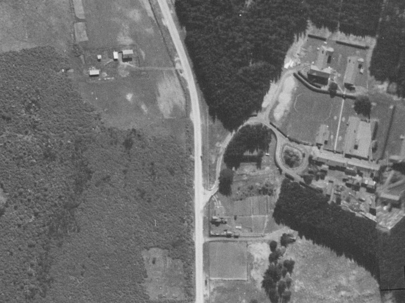 291G Mairehau Road from the air, 1940-1944