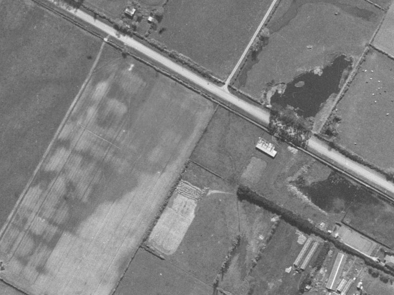22 Wychwood Crescent from the air, 1940-1944