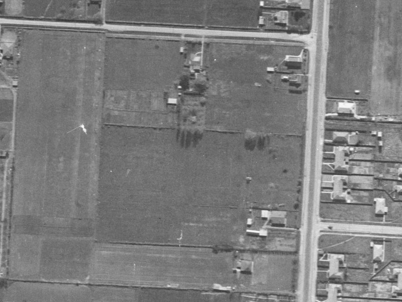 52 Lambeth Crescent from the air, 1940-1944