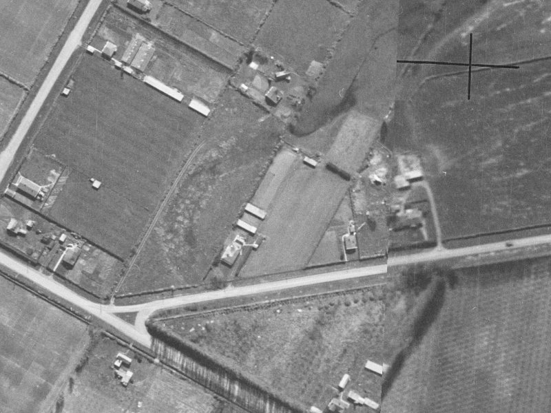 6 Kimberley Street from the air, 1940-1944